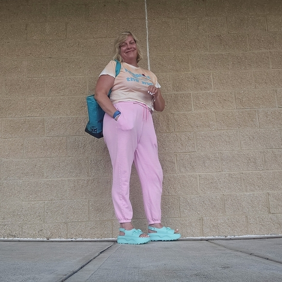 Gucci Rubber Horsebit Platform Sandals In Aqua Size 39 - Picture 5 of 7